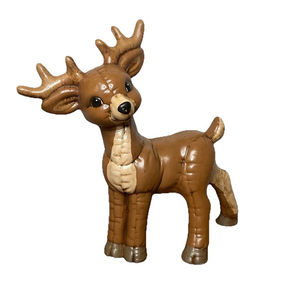 Other - Vintage 1980s Ceramic Kimple Christmas Reindeer No Cracks Or‎ Chips